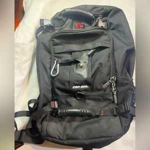 Authentic Can Am Backpack/ Duffle Bag Ski doo Motorcycle Snowmobile Bag